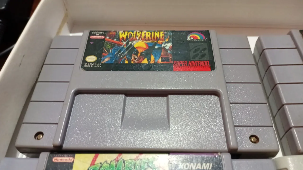 Jogo Wolverine Super Nintendo - Original