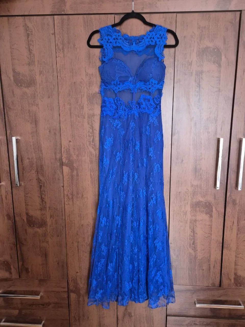 Vestido de Festa Azulão - Foto 4