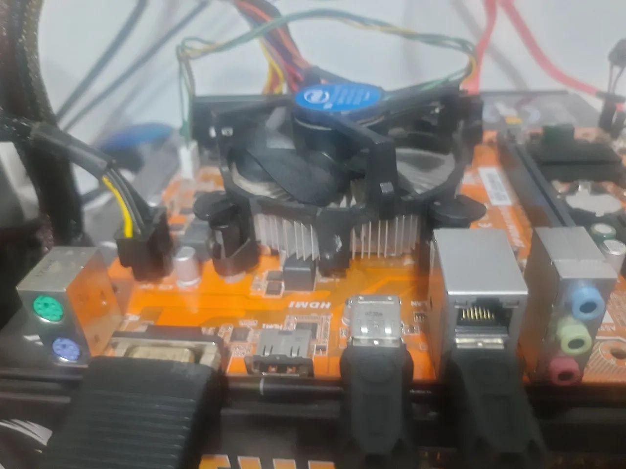 Kit placa mãe e I5 7400 - Foto 2