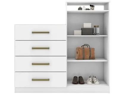 Cômoda com 2 portas  Branco - Foto 4