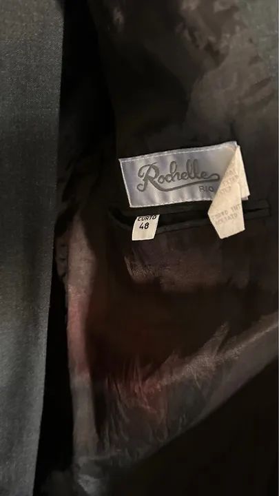 Terno Masculino Preto - Foto 2
