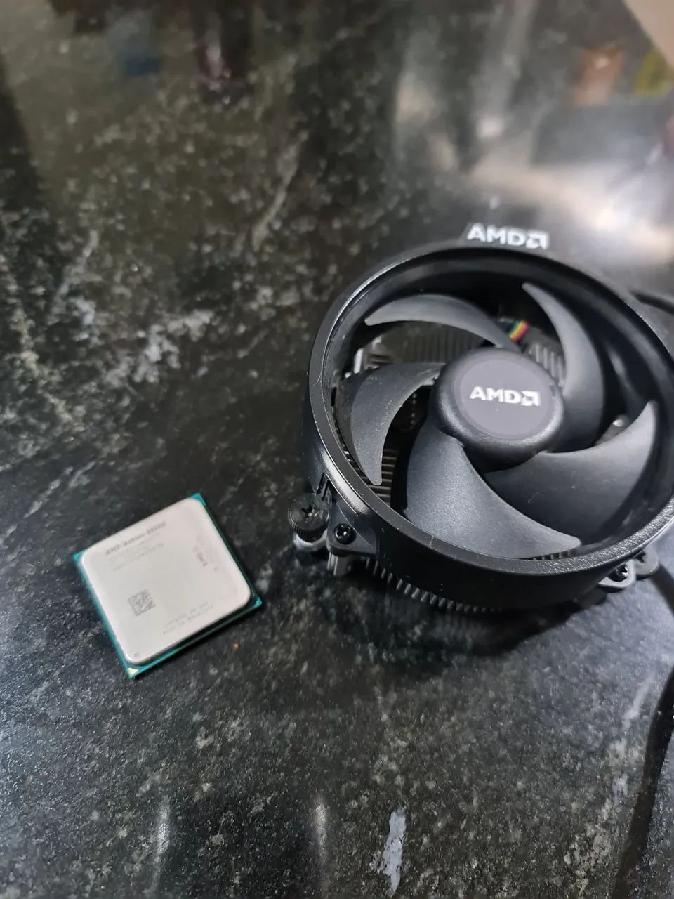 Processador AMD Athlon 3000G + Cooler AMD - Foto 4