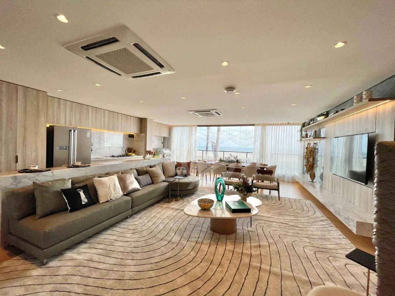 Apartamento com 3 dormitórios à venda, 137 m² por R$ 2.280.000,00 - Porto das Dunas - Aqui - Foto 3