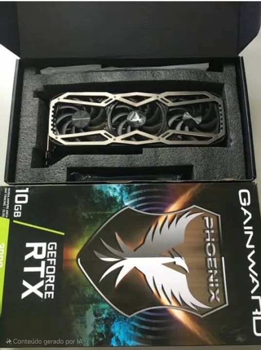 Placa de Vídeo Gainward GeForce RTX 3080 Phoenix 10GB
