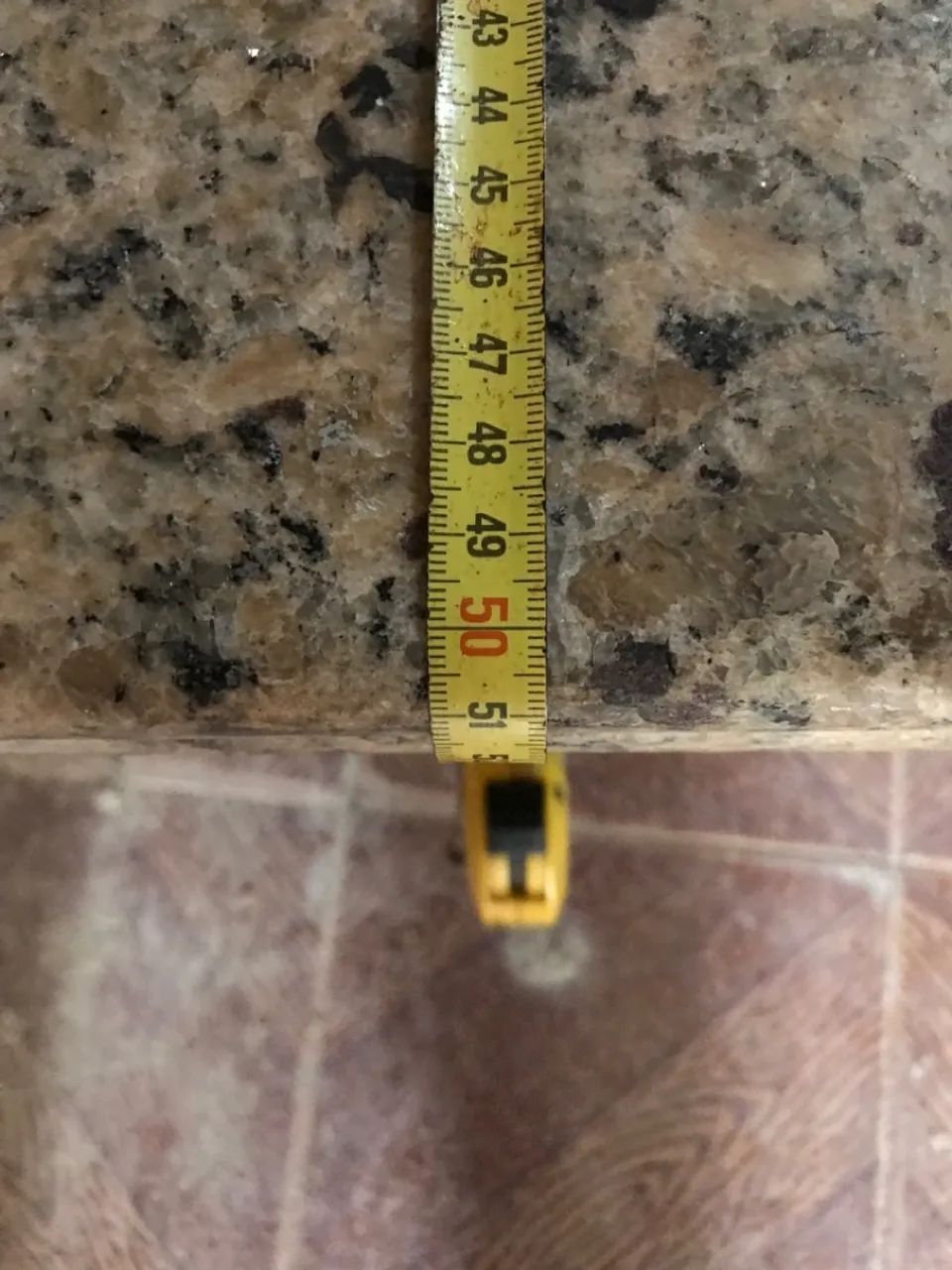 Pia granito banheiro com Cuba de vidro - Foto 4