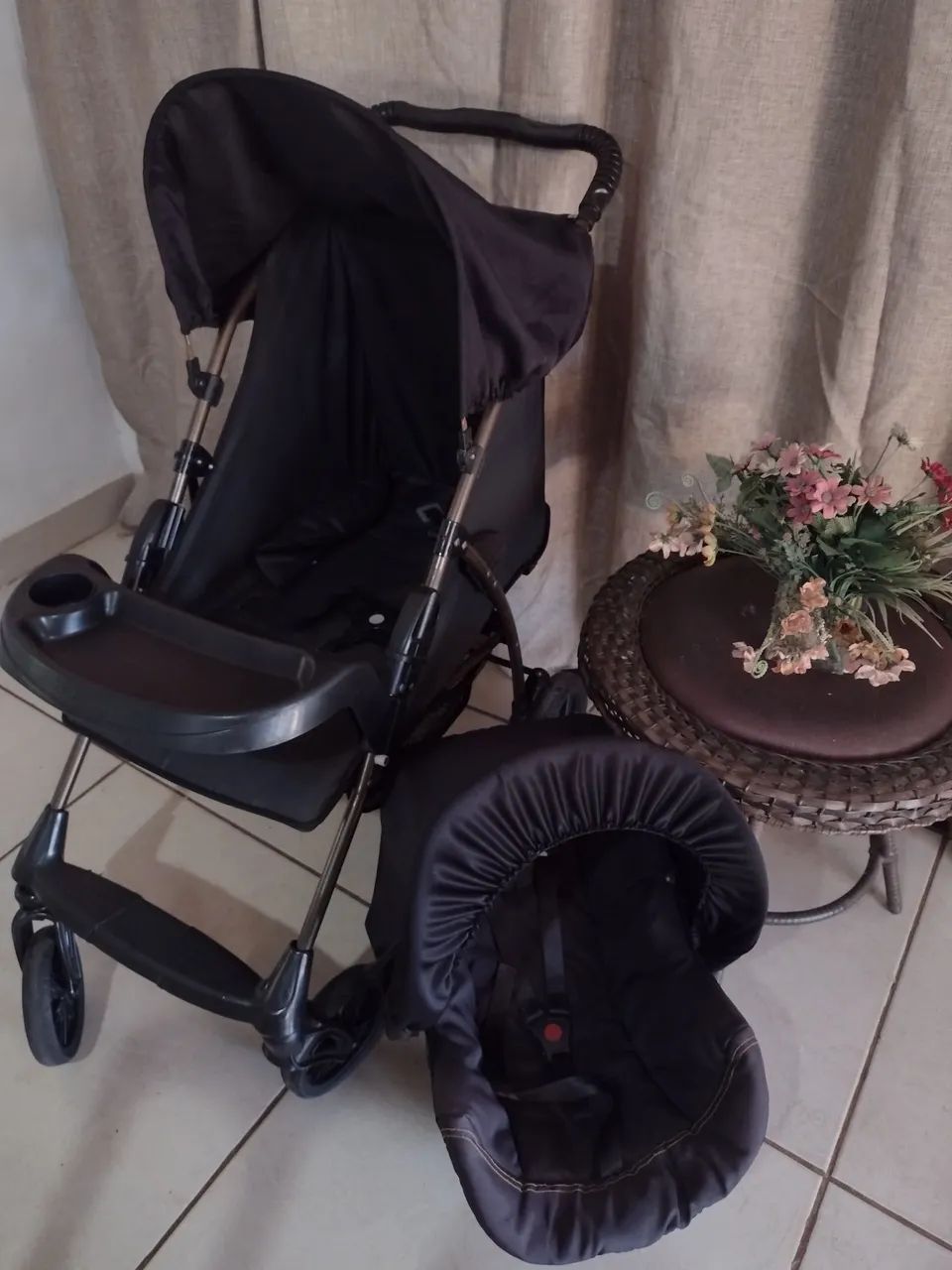 Carrinho+ bebê conforto  - Foto 2