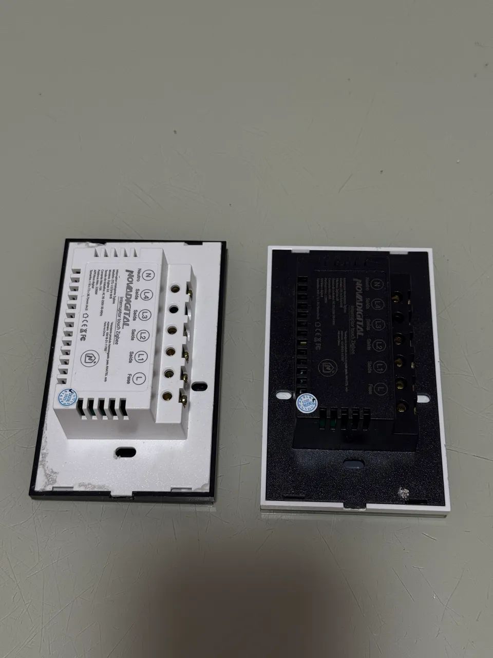 interruptor Zigbee da NovaDigital kit com 2 - Foto 2