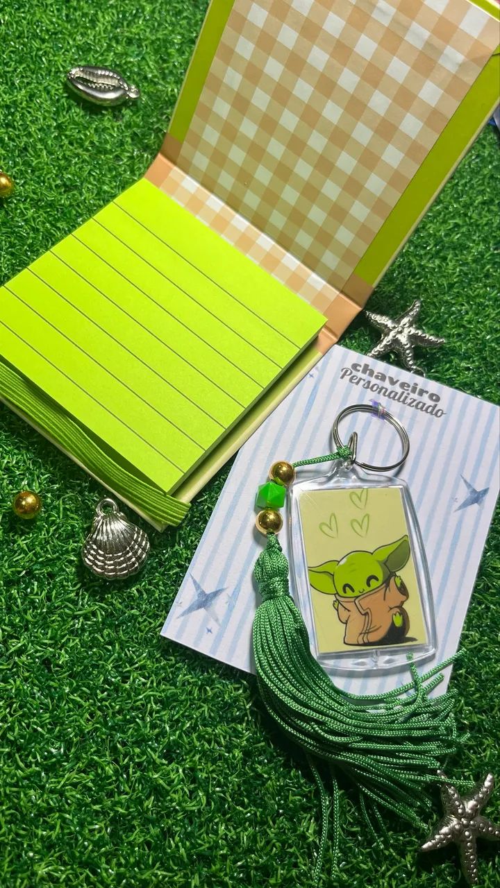 Bloco personalizado + chaveiro personalizado  - Foto 3