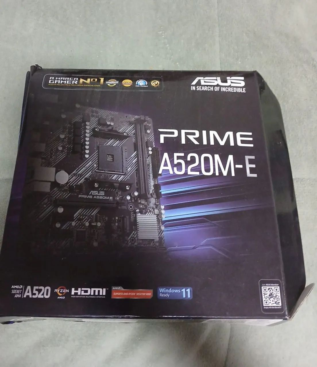 Placa mãe A520M-E 