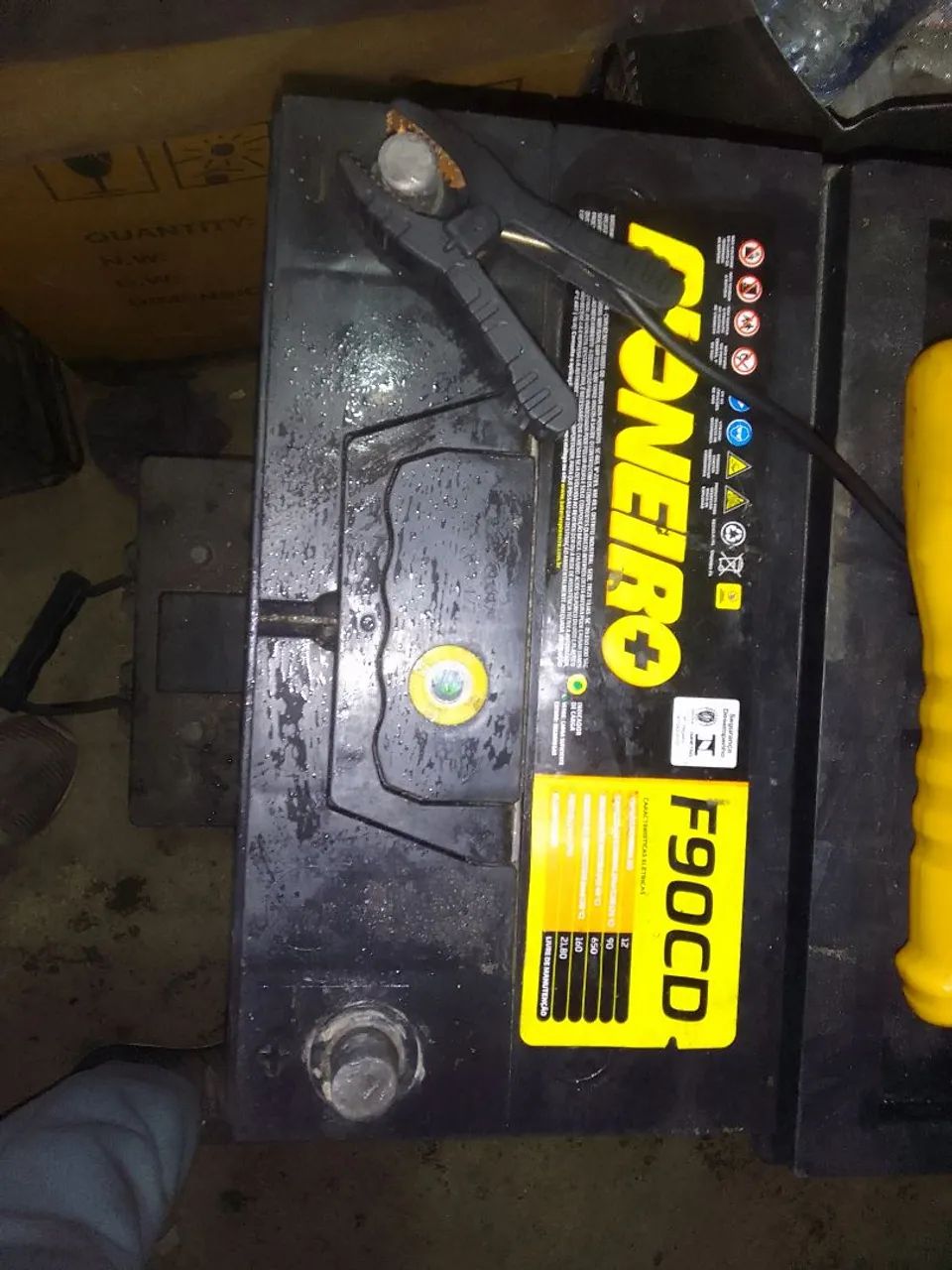 Vende bateria nova e e recondicinada  - Foto 2