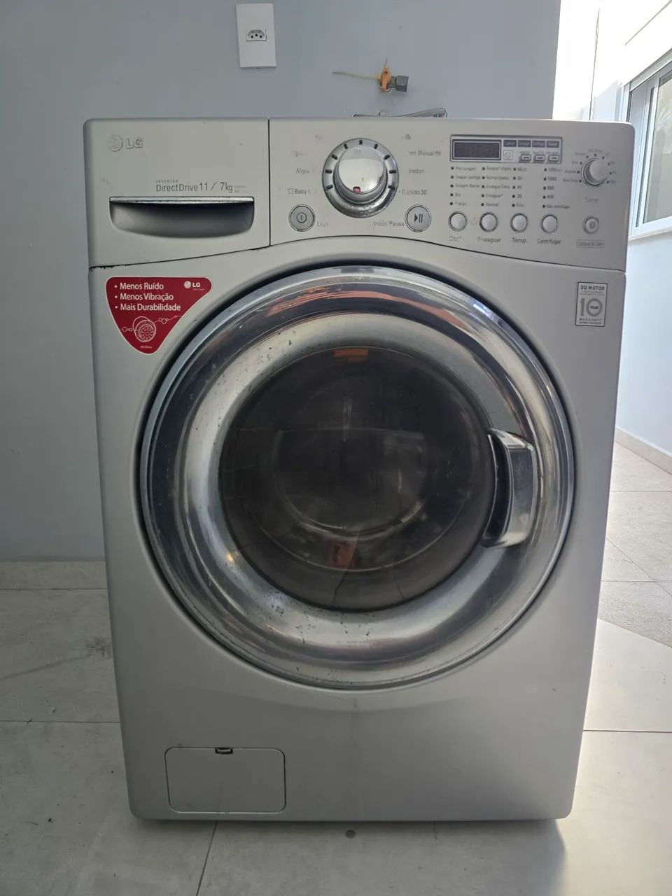 Vendo máquina lava e seca com defeito. - Foto 4