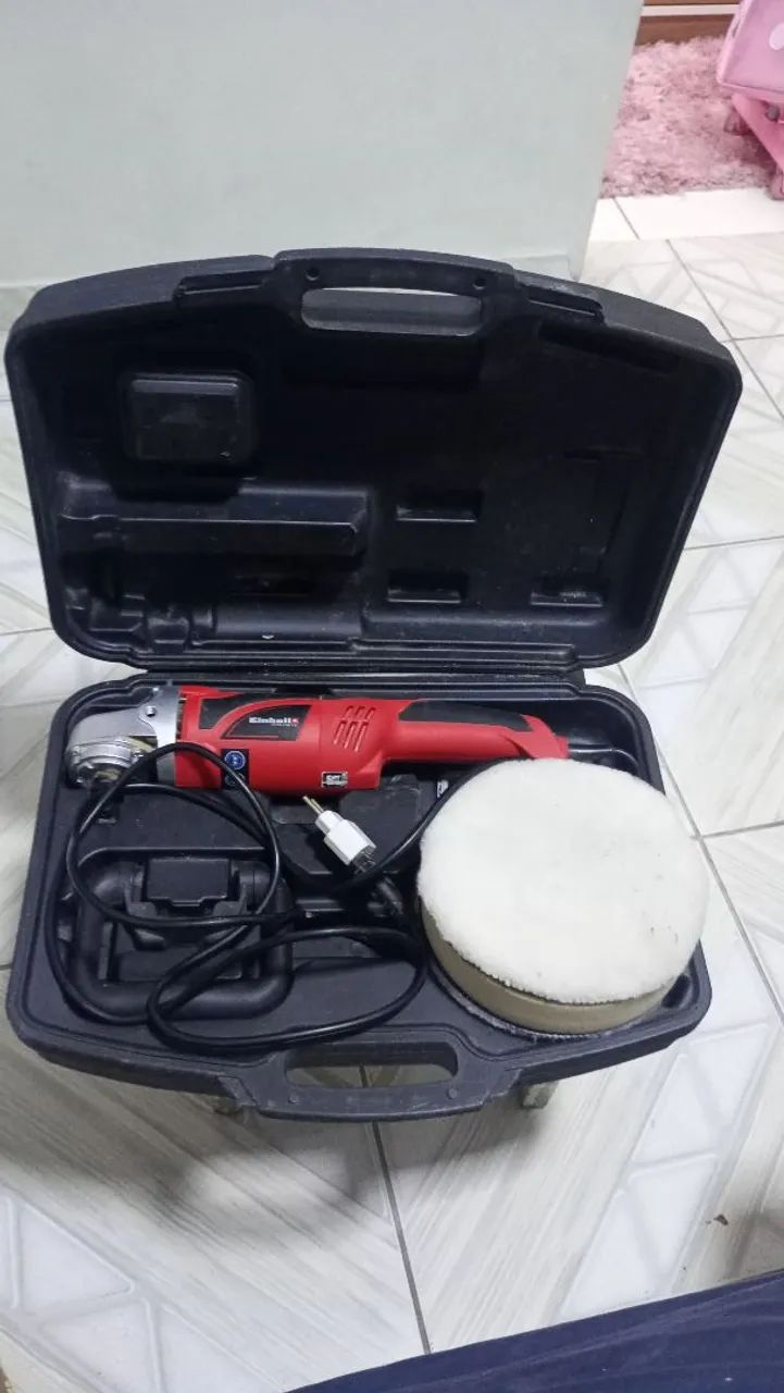 Politriz e Lixadeira Angular Einhell modelo CC-PO 1100/1 E ou CC-PO 1100/2 