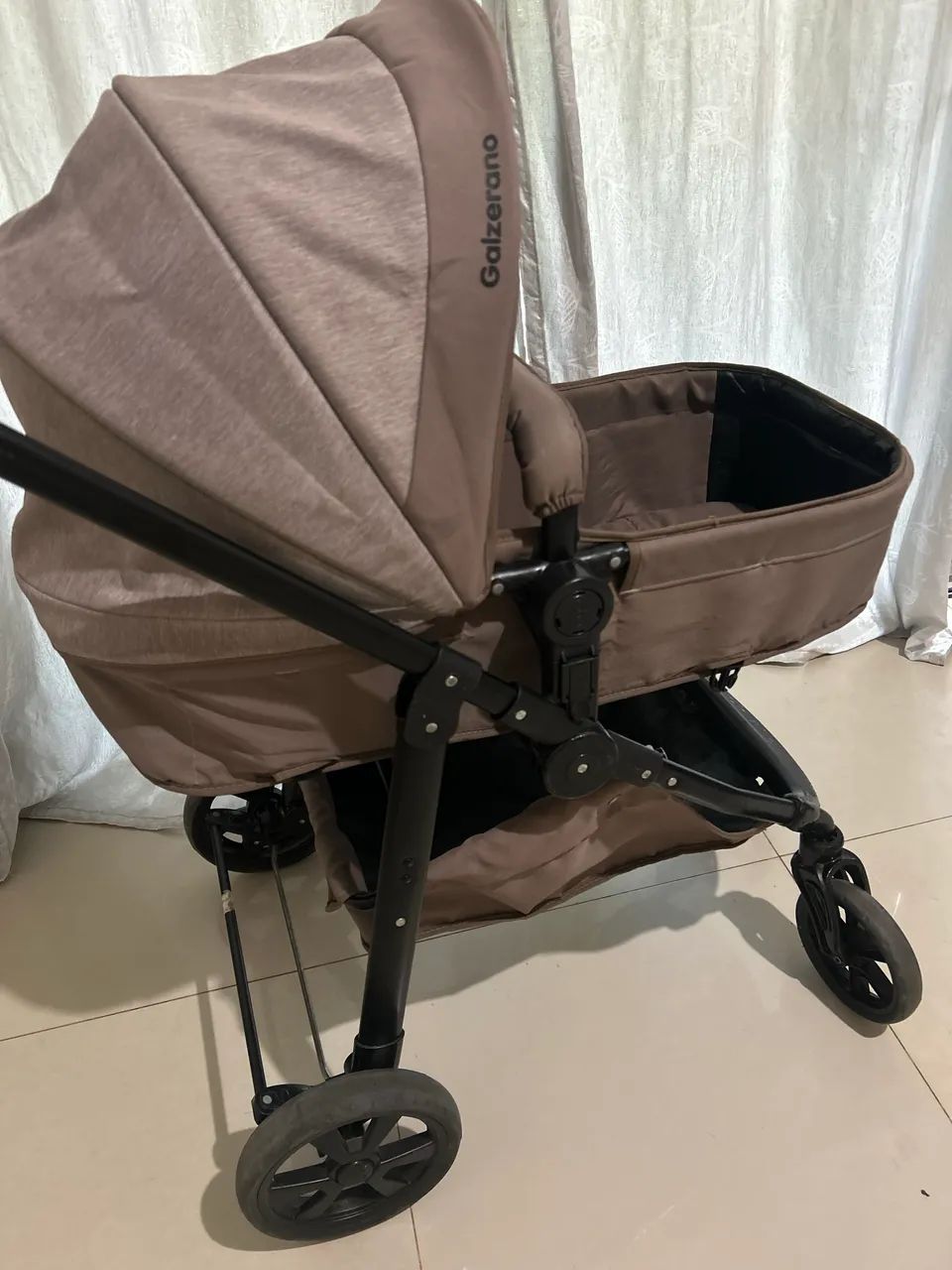 Carrinho de  bebê Moisés 3em1 Galzerano - Foto 2