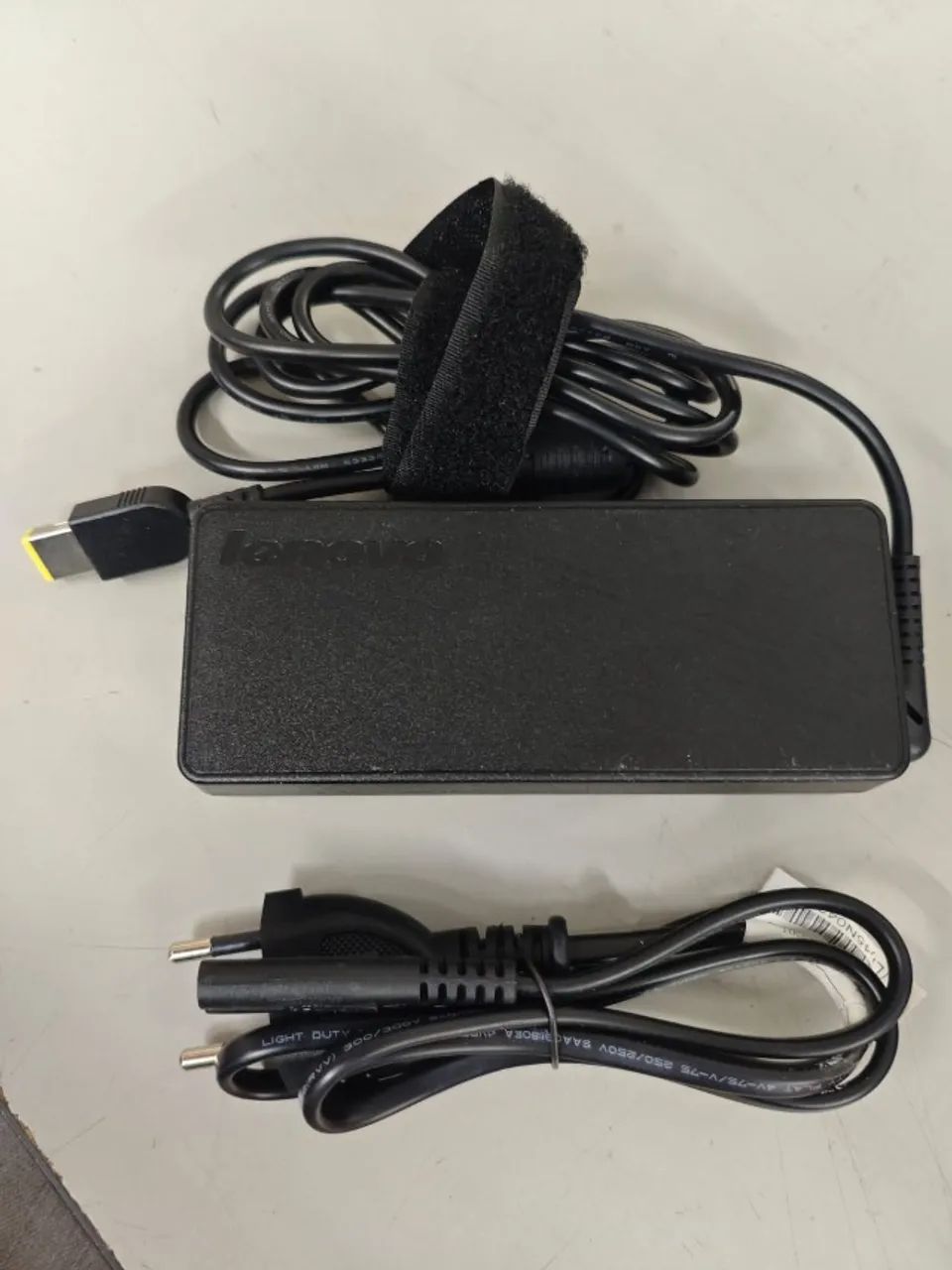 FONTE LENOVO 20V 4.5A 90W -  COM CABO DE FORÇA 100-240 VAC BIVOLT AUTOMÁTICO! - Foto 4