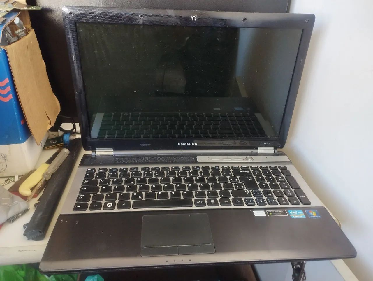 Carcaça completa notebook Samsung RF511