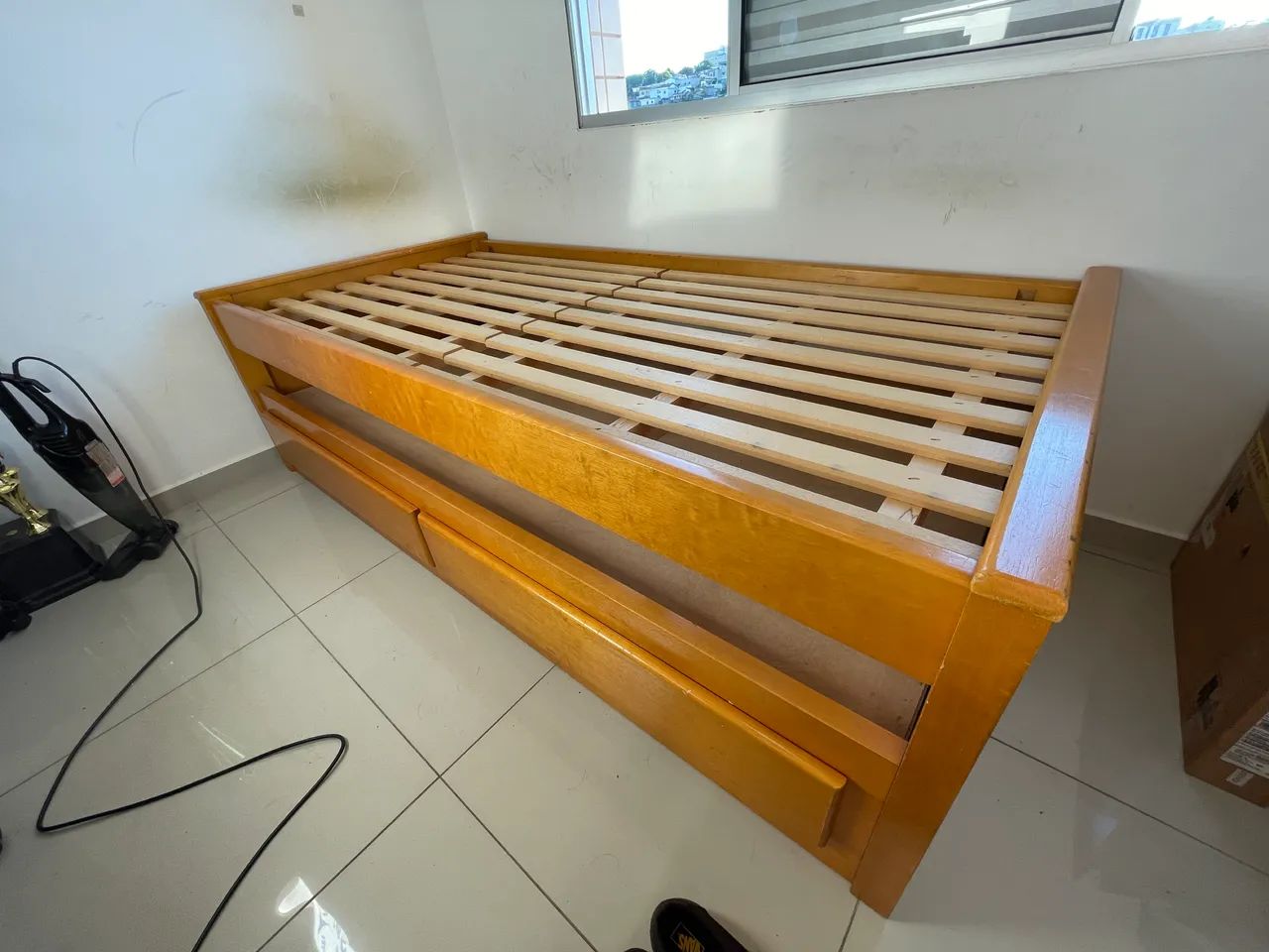 Cama solteiro 100% marfim imperial  - Foto 2