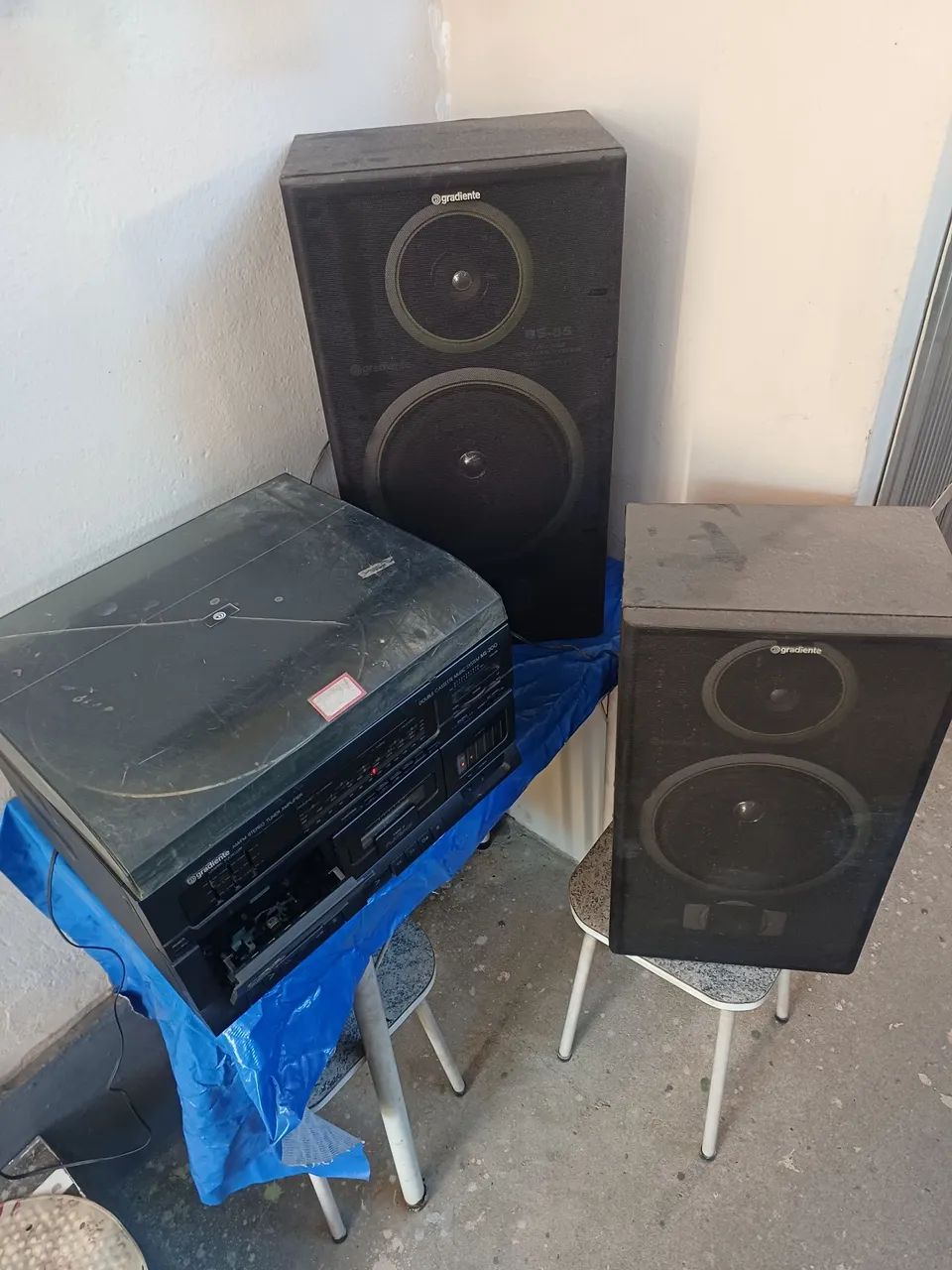Aparelho de som gradiente vintage. Aceito oferta.  - Foto 4