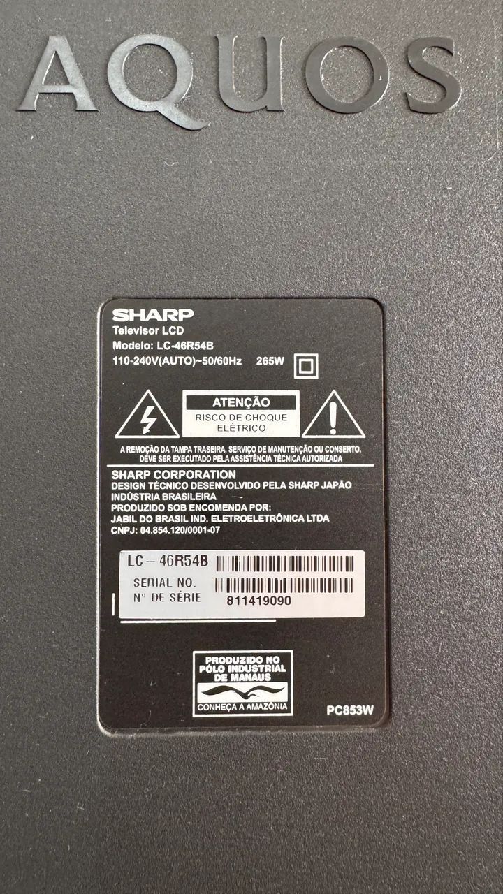TV LCD SHARP 46 polegadas - Foto 4