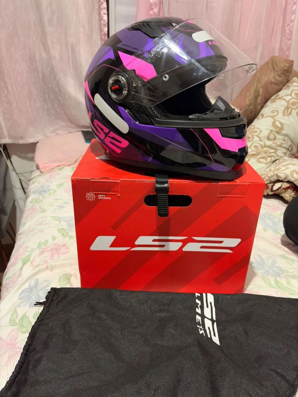 Ls2 tank roxo - Foto 3
