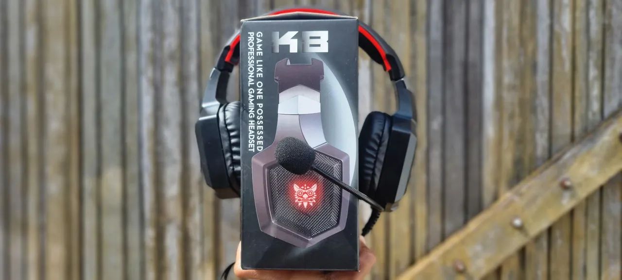 ? Headset Gamer ONIKUMA K8 com Microfone | Som de Qualidade - Foto 2
