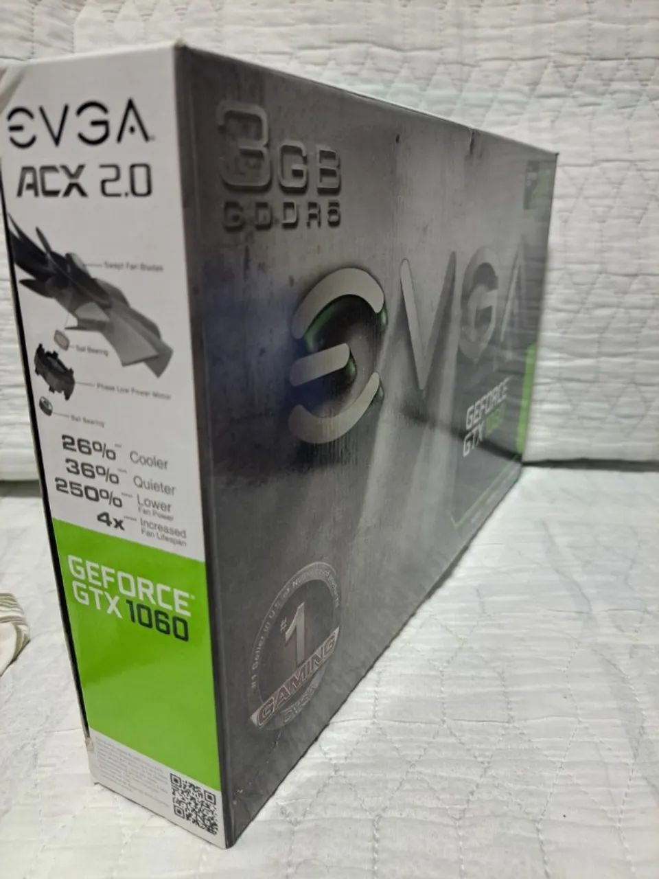 Placa GeForce GTX 1060 3gb EVGA (COMPLETA NA CAIXA) - Foto 3
