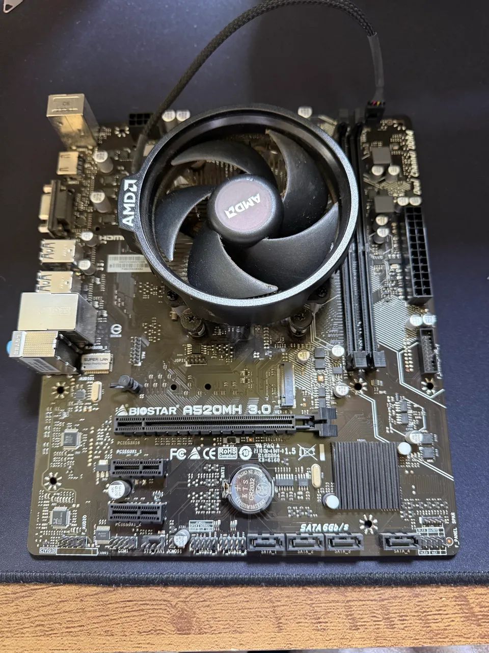 Kit Ryzen 5 5500 com A520  - Foto 3