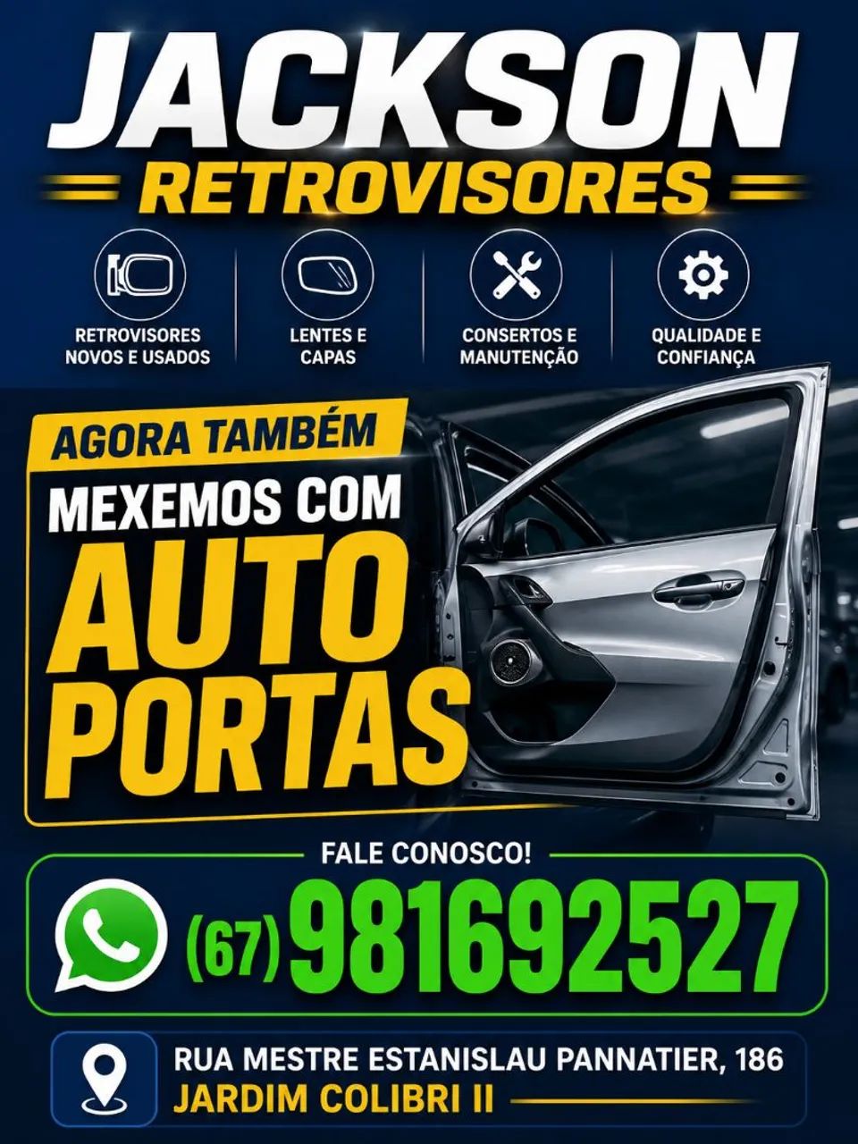 Venda e conserto de retrovisores - Auto portas  - Foto 2