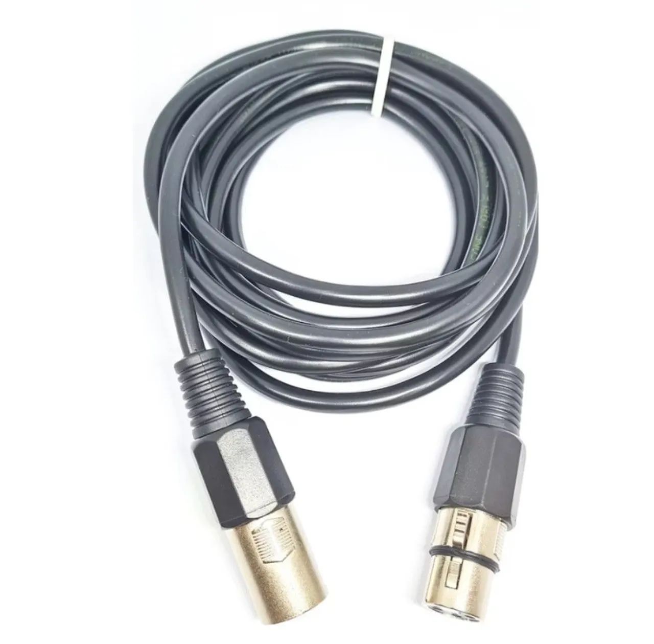Cabo de microfone XLR 5m  - Foto 4