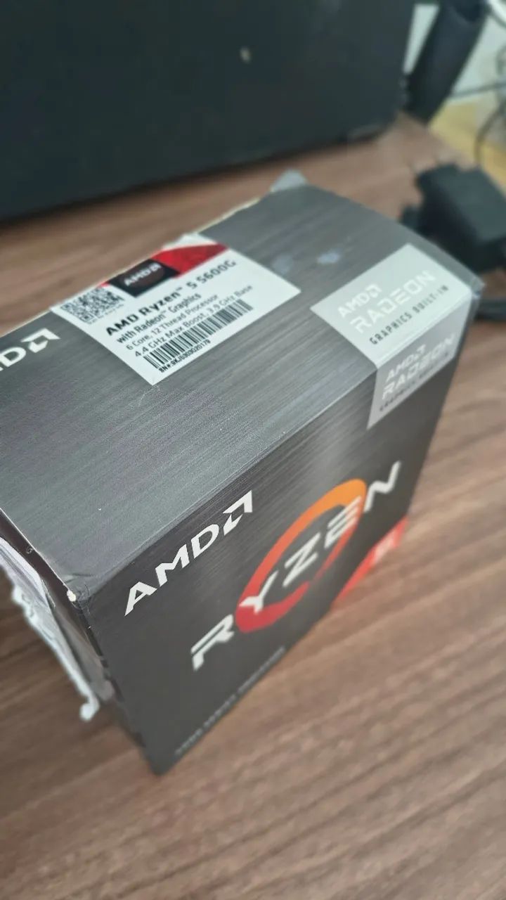 Processador AMD Ryzen 5 5600G AM4 com Cooler Wraith Stealth
