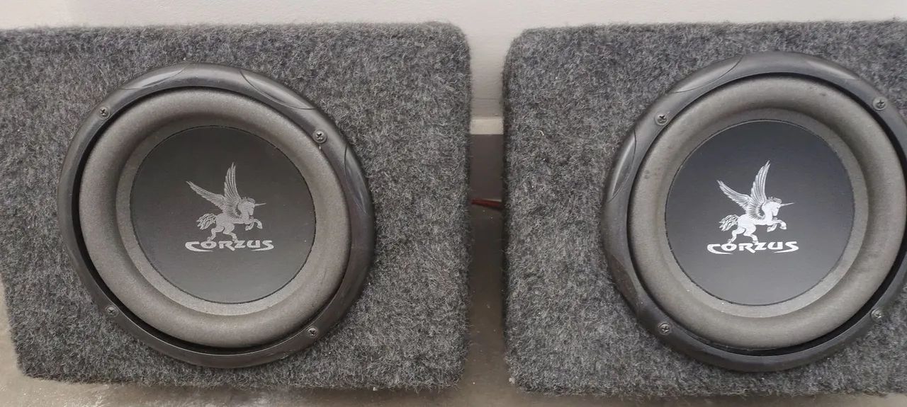 Duas Caixa slim 8 polegadas com sub corzus 200w - Foto 5