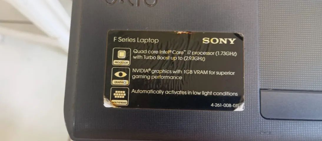 NOTEBOOK SONY VAIO  R$ 1.000,00 - Foto 3