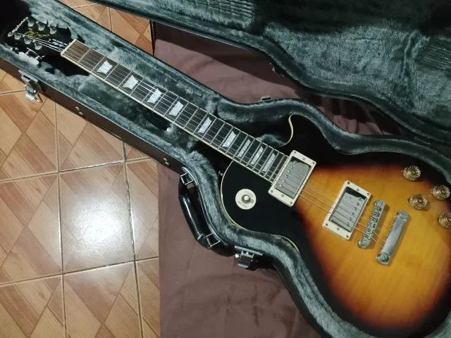 Les Epiphone ギター Paul VINTAGE - LEFT-HAND PLUS TRIBUTE PAUL LES EPIPHONE GUITARRA plus tribute 1960 ギター