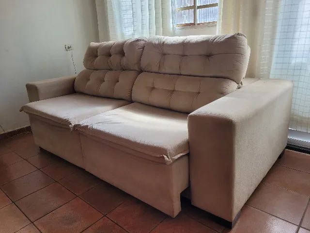 Sofá Retratil 3 lugares 2,30m
