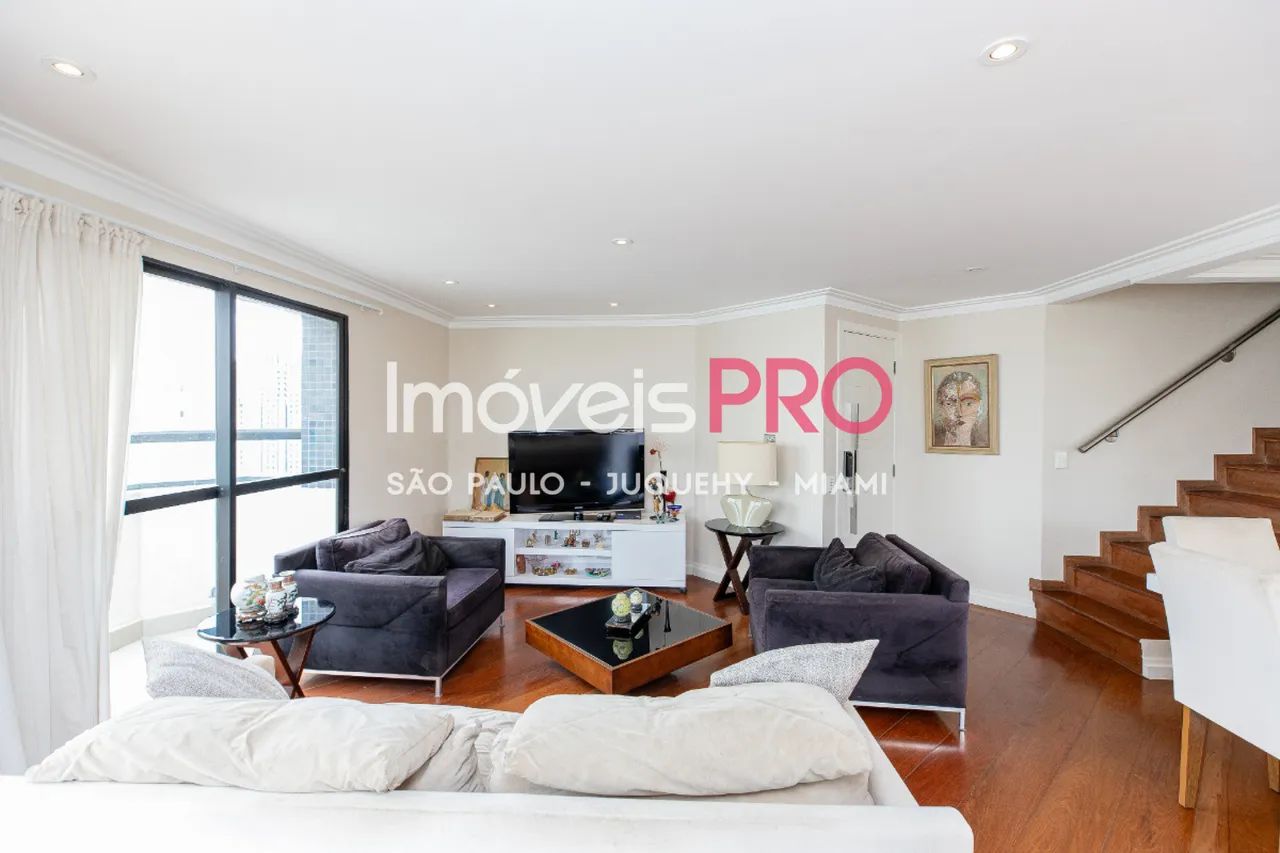 Cobertura triplex no Brooklin com 202m², 5 quartos e 3 vagas - Foto 2