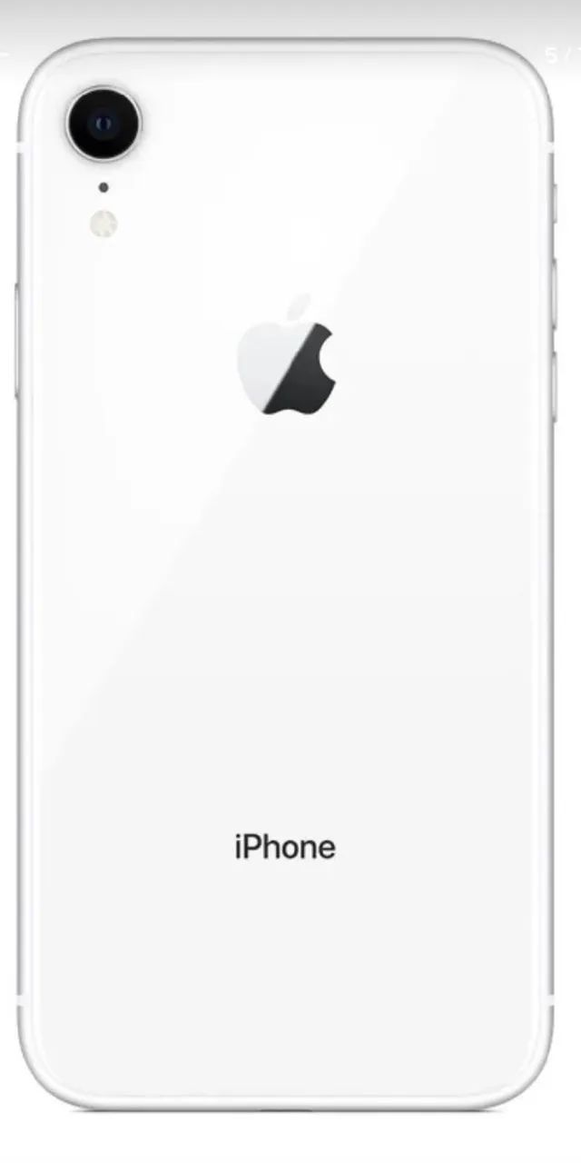 IPHONE XR BRANCO IMPECÁVEL 