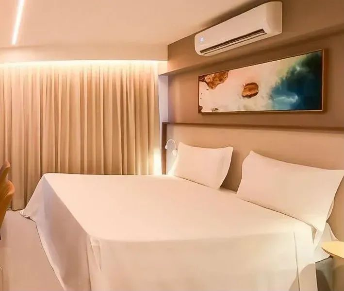 FLAT MOBILIADO PÉ NA AREIA JARDIM OCEANIA - Foto 4