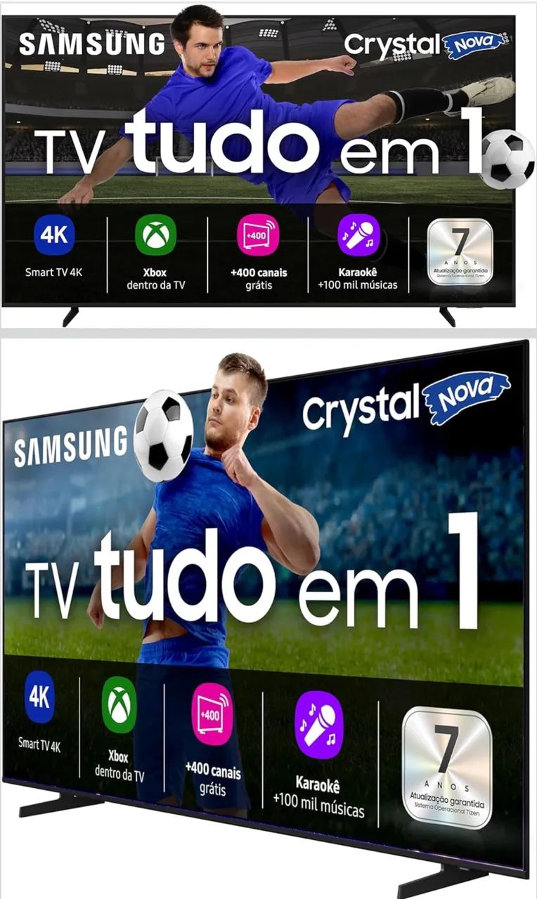 Smart TV 50" Samsung Crystal UHD 4K U8600F 2025 - Lacrada e Garantia - Foto 2