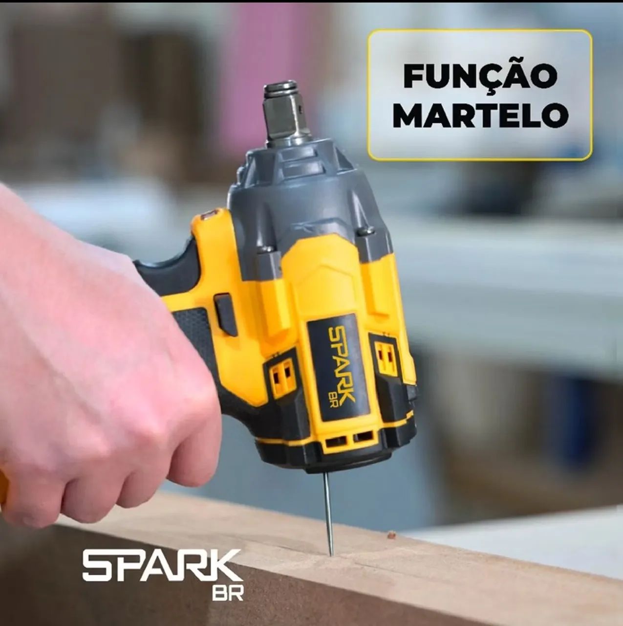 Chave impacto SPARK BR 21V brushless. - Foto 5