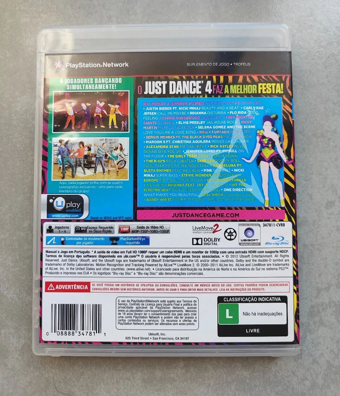 Jogo Just Dance 4 (PS3) - Foto 2