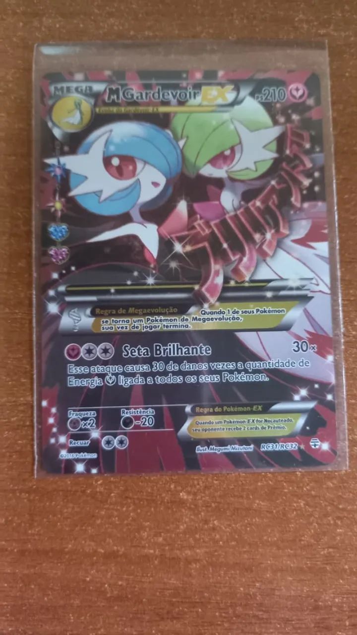 TCG Card Pokémon M gardevoir EX RC31/RC32 - Hobbies e coleções