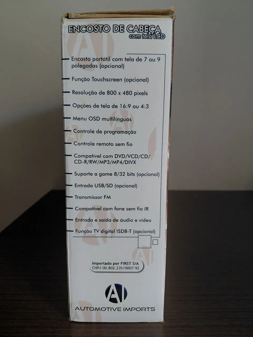 Encosto de cabeça com tela LCD - Foto 2