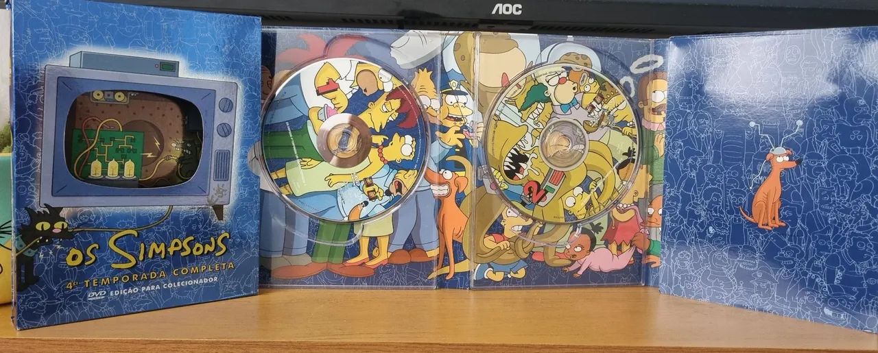 DVD SIMPSONS ORIGINAL 4° TEMPORADA  - Foto 3