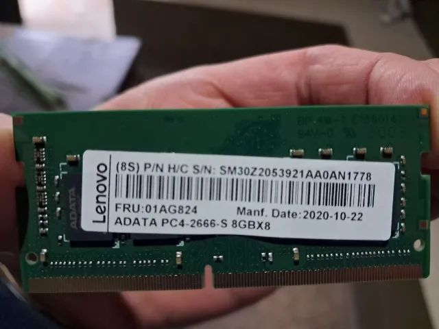 Memoria ram ddr4 8gb 2666hz notebook - Memória RAM - Jardim das