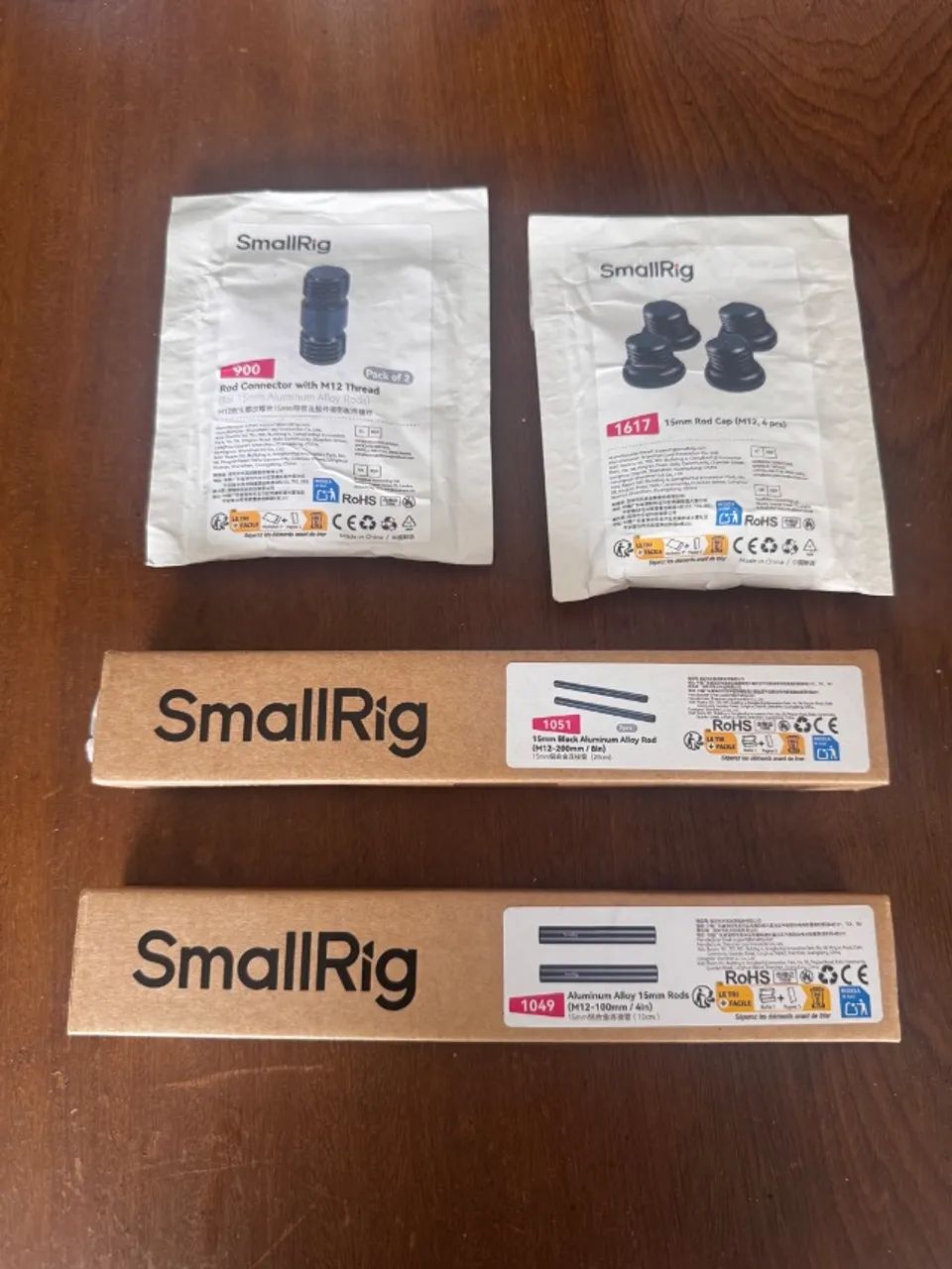 Smallrig kit de Longarinas - 1049 - 1051- 1617 - 900