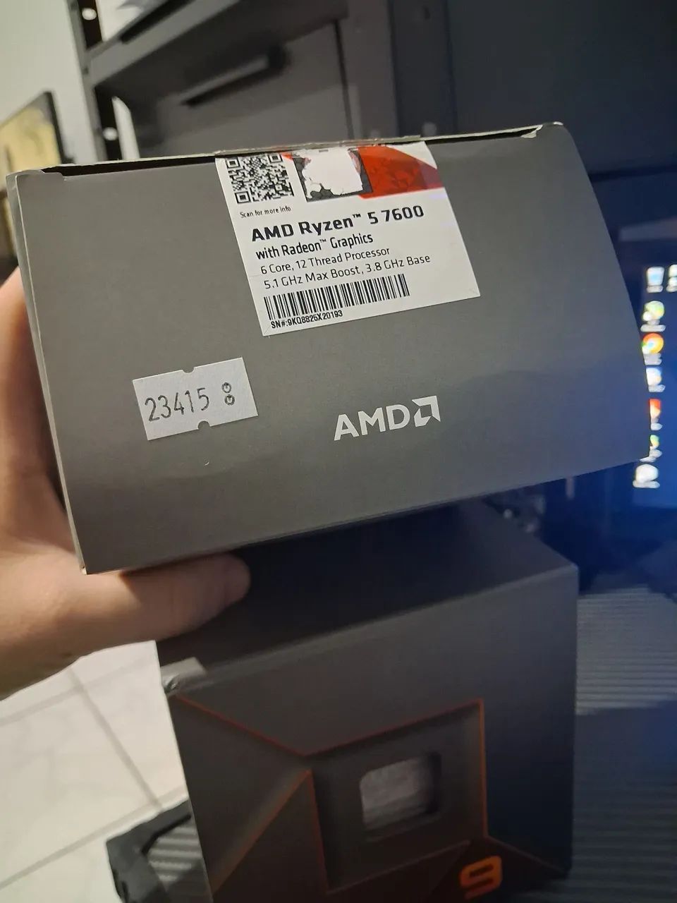 CPU AMD Ryzen 5 7600 BOX Processador Ryzen 5 7600 Box - Processadores - Jardim São Gabriel