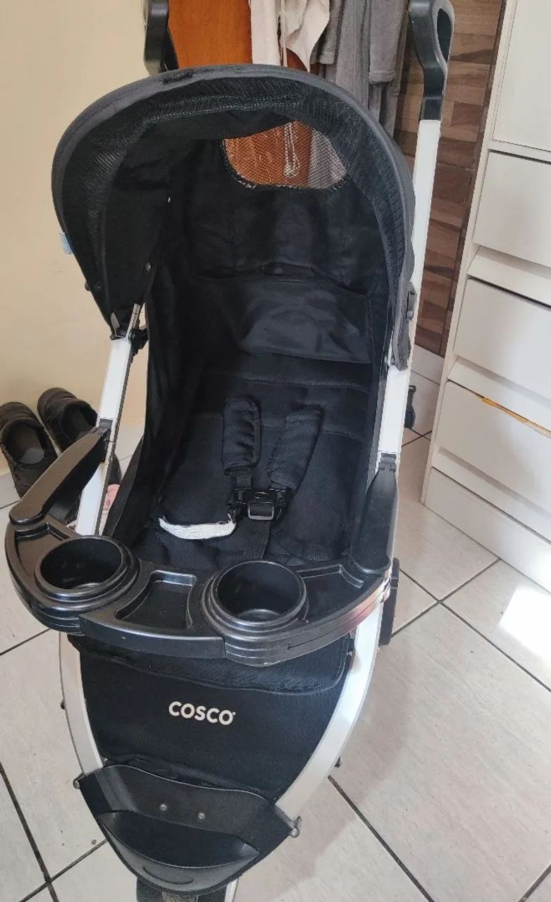 Vendo bebê conforto e carrinho cosco - Foto 3