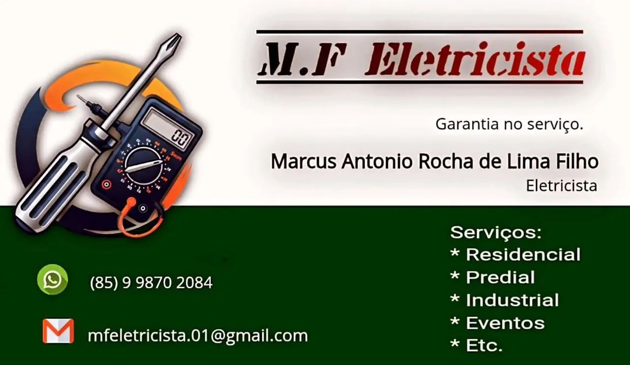 ? MF Eletricista - Serviços Elétricos