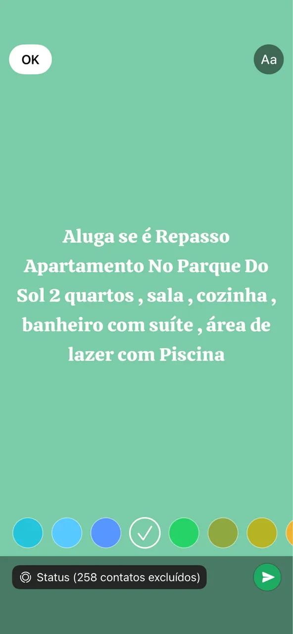 Repasso apartamento e Aluga -Se 
