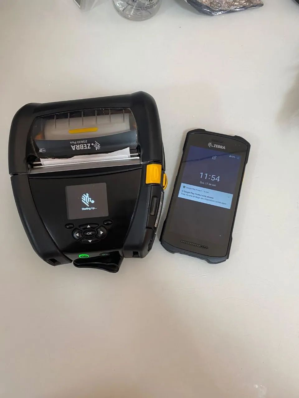 Vendo coletor de dados e impressora portátil  - Foto 4