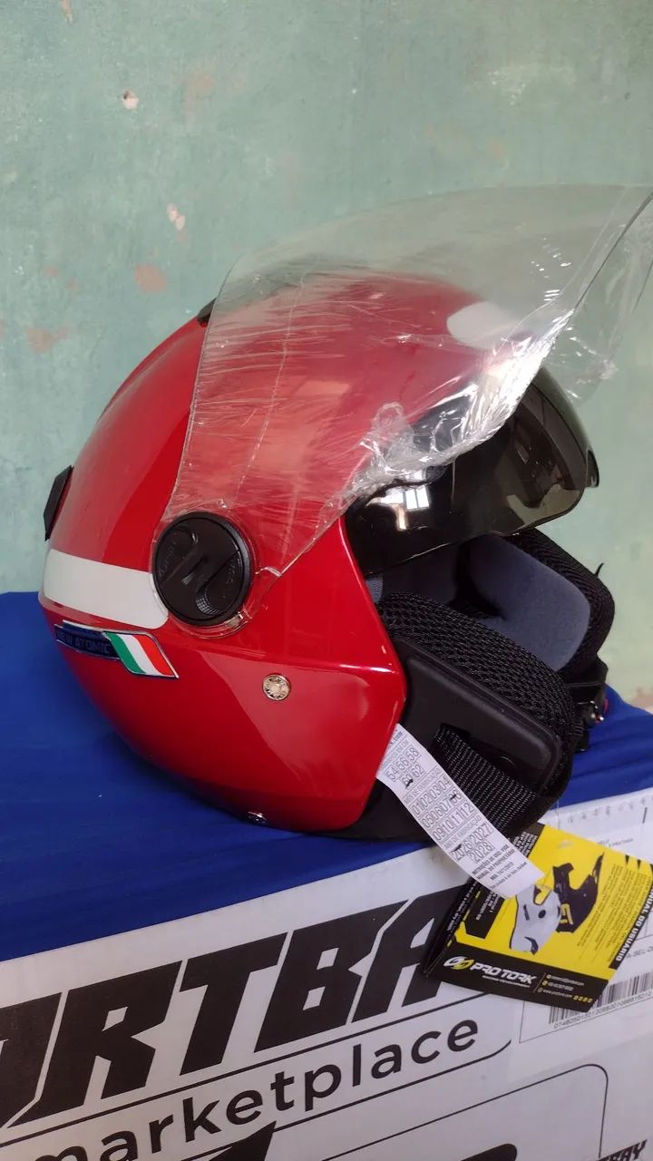 Capacete aberto  - Foto 2
